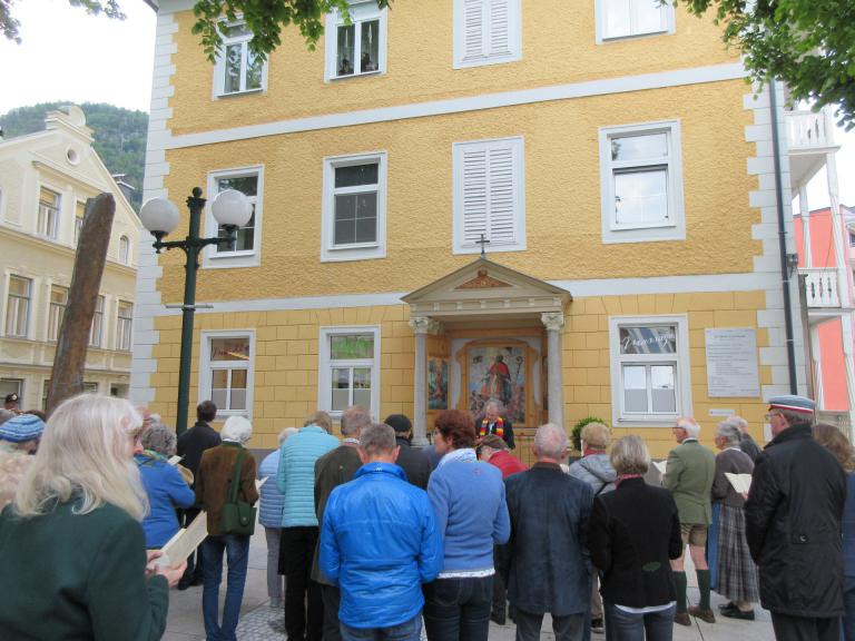Maiandacht beim Kreuzplatzaltar