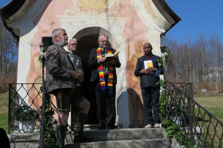 Segnung Auferstehungskapelle