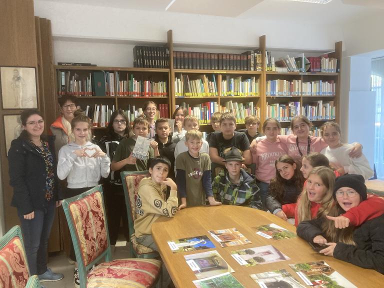 Besuch einer Schulklasse