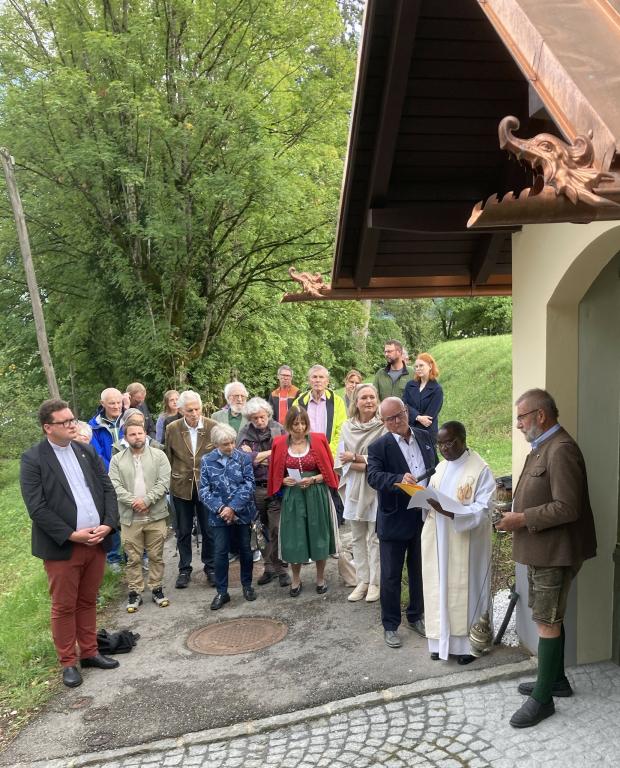 Segnung der restaurierten Kapelle 2 auf dem Kalvarienberg